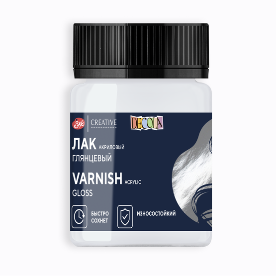Лак акриловый DECOLA банка 50 мл, глянцевый NP-5828920