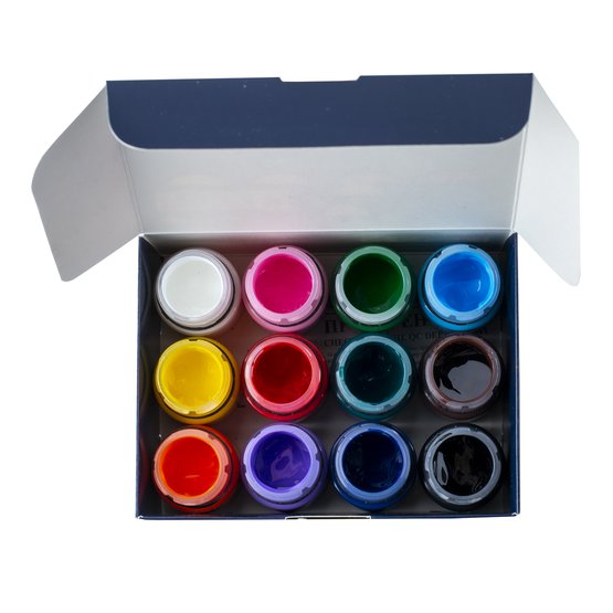 Набор акриловых красок DECOLA глянцевые 12 шт х 20 мл, картон NP-2941116