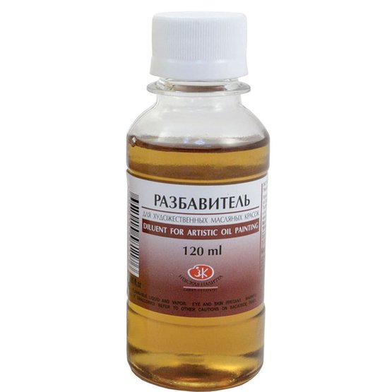 Разбавитель для художественных масляных красок НЕВСКАЯ ПАЛИТРА флакон 120 мл NP-2433903