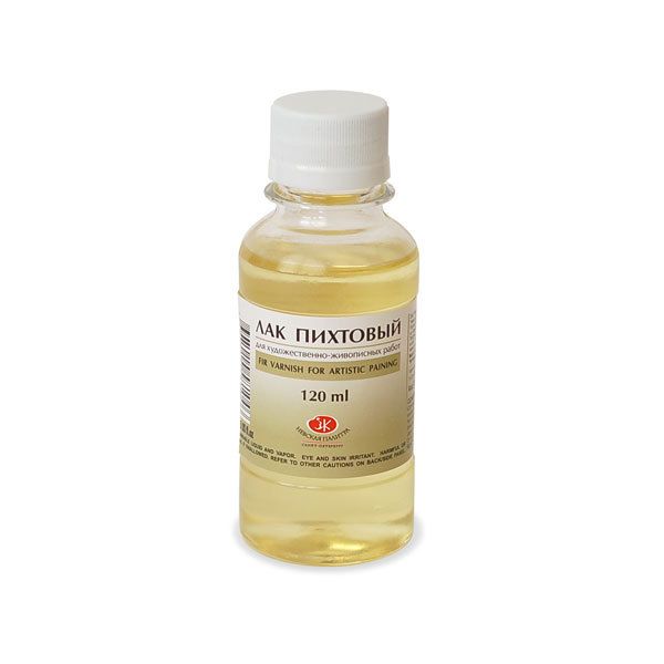 Лак пихтовый для художественно-живописных работ НЕВСКАЯ ПАЛИТРА флакон 120 мл NP-2533909
