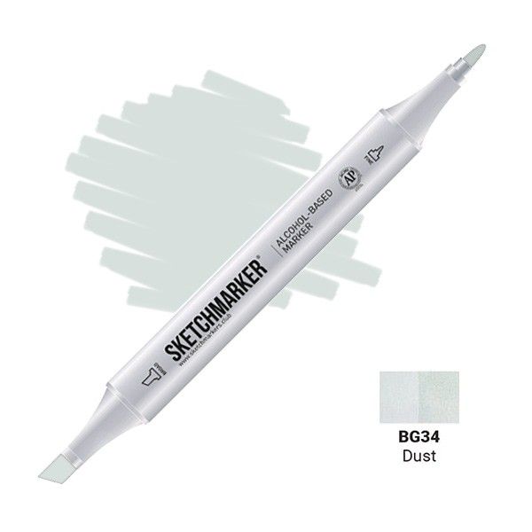 Маркер SKETCHMARKER двухсторонний на спирт.основе BG34 Грязь MPSM-BG34