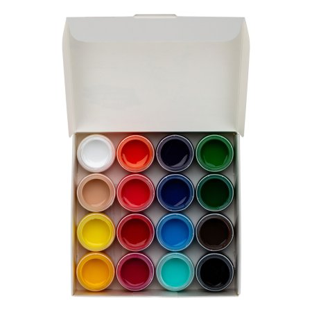 Набор акриловых красок Я-ХУДОЖНИК! глянцевые 16 шт х 15 мл, картон NP-229411818