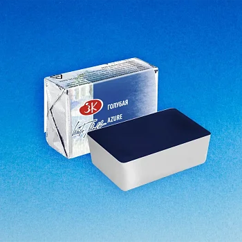 Акварель БЕЛЫЕ НОЧИ кювета 2.5 мл, 513 Голубая NP-1911513