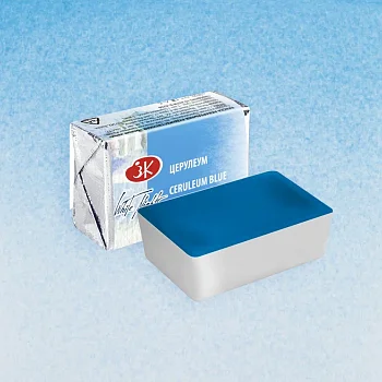 Акварель БЕЛЫЕ НОЧИ кювета 2.5 мл, 503 Церулеум NP-1911503