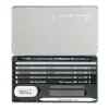 Набор для графики CRETACOLOR Artino Graphite 10 предметов, мет.пенал CR40021