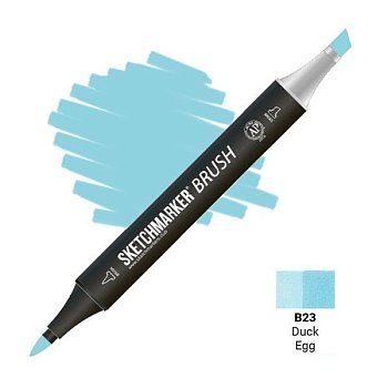 Маркер SKETCHMARKER Brush двухсторонний на спирт.основе B23 Утиное яйцо MPSMB-B23