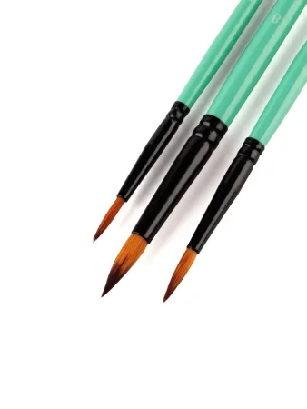Набор кистей СТИХИЯ 3 шт круглые №2, 5, 8 MPST05002