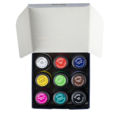 Набор акриловых красок по стеклу/керамике DECOLA 9 шт х 20 мл, картон NP-4041113