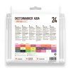 Набор акварельных маркеров SKETCHMARKER Aqua Citrus Set 24 цв MPSMA-24CITR