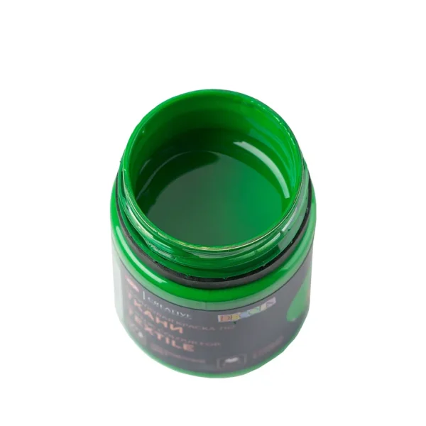 Краска акриловая по ткани DECOLA банка 50 мл, 717 Зеленая светлая NP-4128717