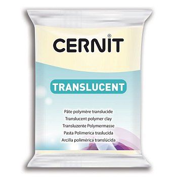 Пластика полимерная запекаемая CERNIT Translucent прозрачная 56 г (024 ночное сияние) RH-CE0920056024