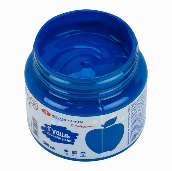 Гуашь Я-ХУДОЖНИК! 500 мл, 515 Синяя NP-23024515