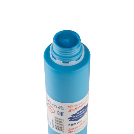 Краска акриловая Я-ХУДОЖНИК! глянцевая, банка 780 мл, 513 Голубая NP-229145513