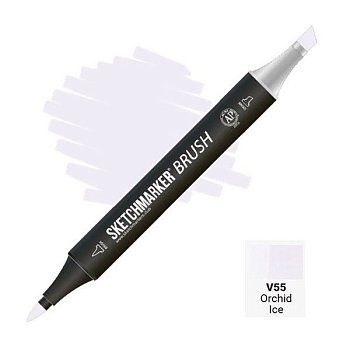 Маркер SKETCHMARKER Brush двухсторонний на спирт.основе V55 Фиолетовый лед MPSMB-V55 Маркер SKETCHMARKER Brush двухсторонний на спирт.основе V55 Фиолетовый лед MPSMB-V55