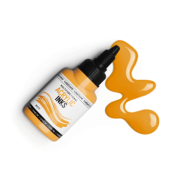 Чернила акриловые Kamenskaya Ink 40 мл W7777 Оранжевый K-00-00000865