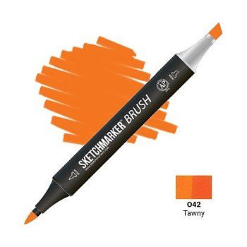 Маркер SKETCHMARKER Brush двухсторонний на спирт.основе O42 Рыжевато коричневый MPSMB-O42 Маркер SKETCHMARKER Brush двухсторонний на спирт.основе O42 Рыжевато коричневый MPSMB-O42