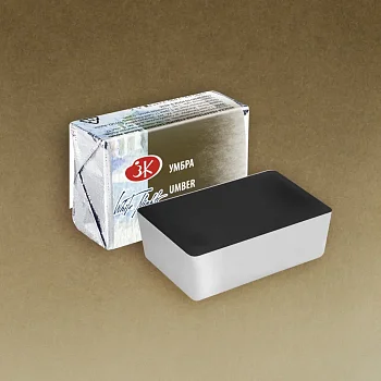 Акварель БЕЛЫЕ НОЧИ кювета 2.5 мл, 418 Умбра NP-1911418