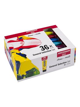 Набор акриловых красок ART CREATION 36 цв x 12 мл RT9021836M