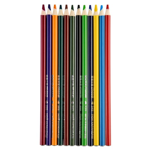 Набор акварельных карандашей Стихия 12 цв в картонной упаковке MPST03004