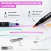 Маркер SKETCHMARKER Brush двухсторонний на спирт.основе B100 Королевский синий MPSMB-B100