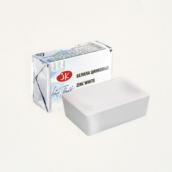Акварель БЕЛЫЕ НОЧИ кювета 2.5 мл, 100 Белила цинковые NP-1911100