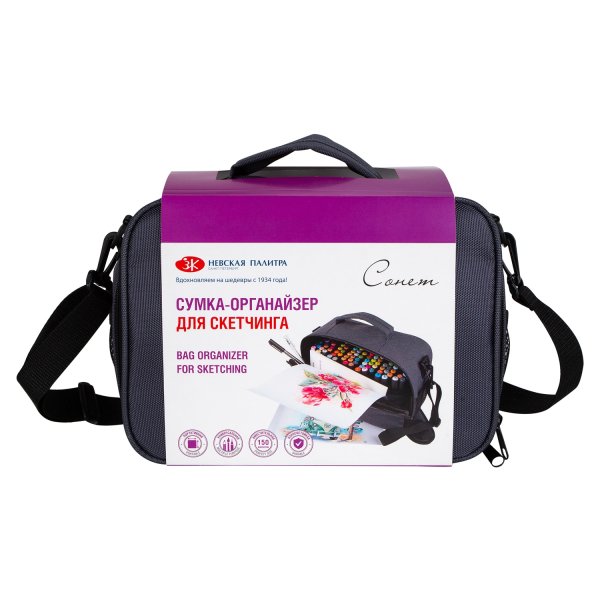 Сумка СОНЕТ 30 x 22 x 13 см, с ремнем NP-242411821