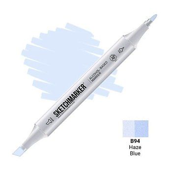 Маркер SKETCHMARKER двухсторонний на спирт.основе B94 Дымчатый голубой MPSM-B94 Маркер SKETCHMARKER двухсторонний на спирт.основе B94 Дымчатый голубой MPSM-B94
