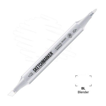 Маркер SKETCHMARKER двухсторонний на спирт.основе BL Блендер MPSM-BL