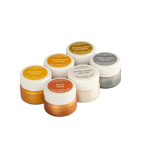 Набор гуаши СОНЕТ металлик 6 шт x 20 мл, картон NP-3641401