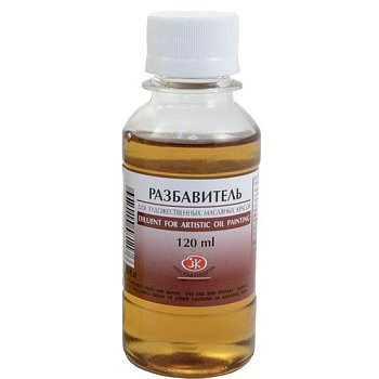 Разбавитель для художественных масляных красок НЕВСКАЯ ПАЛИТРА флакон 120 мл NP-2433903