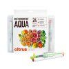 Набор акварельных маркеров SKETCHMARKER Aqua Citrus Set 24 цв MPSMA-24CITR