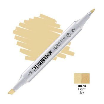 Маркер SKETCHMARKER двухсторонний на спирт.основе BR74 Плющ светлый MPSM-BR74 Маркер SKETCHMARKER двухсторонний на спирт.основе BR74 Плющ светлый MPSM-BR74