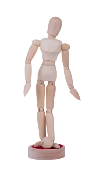 Манекен человека СОНЕТ мужской, с мячом, деревянный, 20 см NP-DK16224