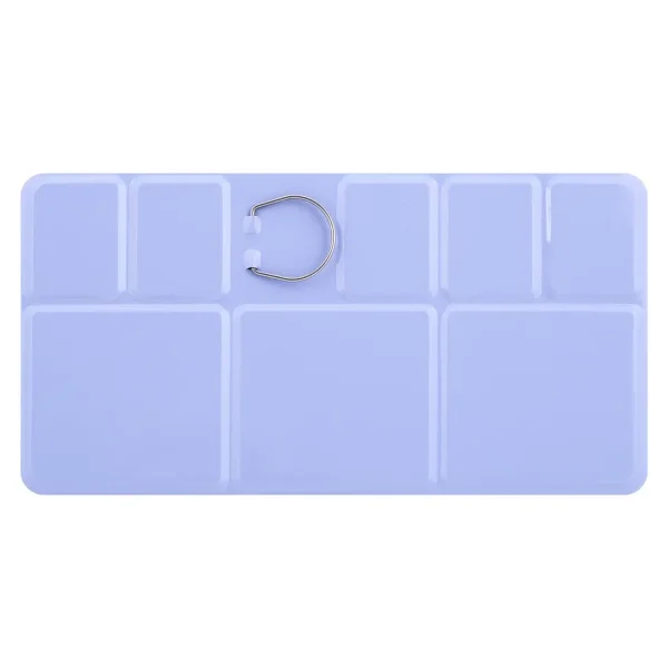 Пенал для акварели на 35 кювет с палитрой БЕЛЫЕ НОЧИ металл, светло-голубой NP-2011301447