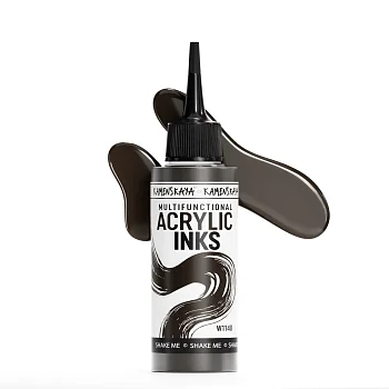 Чернила акриловые Kamenskaya Ink 100 мл W1140 Темно-коричневый K-00-00000832