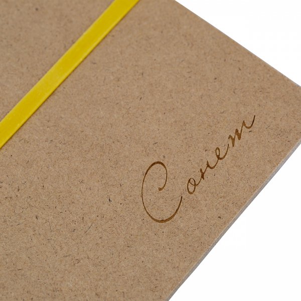 Планшет СОНЕТ с зажимом и резинкой, МДФ, 22.7 x 35.5 см, толщина 2.7 мм NP-DK11746MD