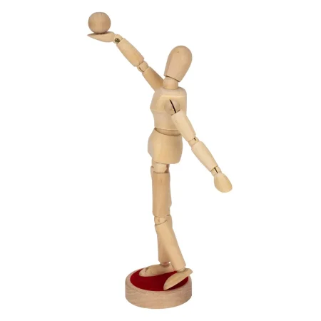 Манекен человека СОНЕТ мужской, с мячом, деревянный, 20 см NP-DK16224