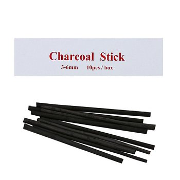 Набор угля натурального СОНЕТ 10 шт, диаметр 3-6 мм, в картонной коробке NP-DK11074