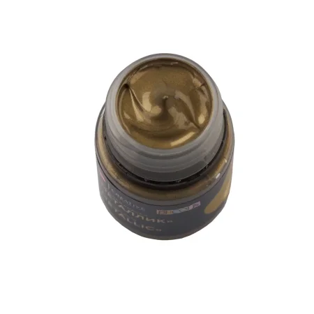 Краска акриловая DECOLA металлик, банка 20 мл, 981 Античное золото NP-4926981