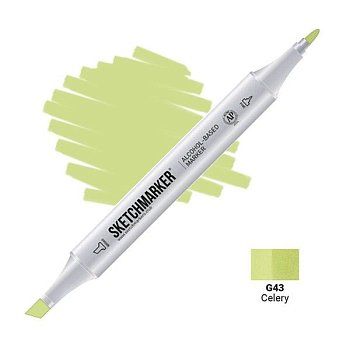 Маркер SKETCHMARKER двухсторонний на спирт.основе G43 Сельдерей MPSM-G43