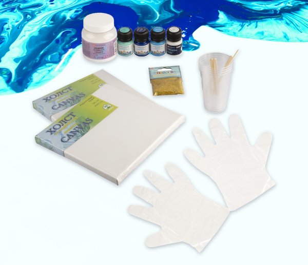 Набор для творчества DECOLA Флюид Арт "Море" NP-95412334