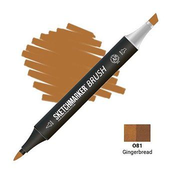 Маркер SKETCHMARKER Brush двухсторонний на спирт.основе O81 Имбирный пряник MPSMB-O81 Маркер SKETCHMARKER Brush двухсторонний на спирт.основе O81 Имбирный пряник MPSMB-O81
