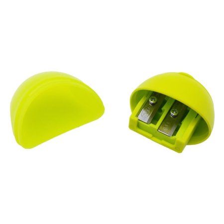 Точилка KUM Pencil-Pal K2, 2 отверстия, пластиковая, контейнер, ассорти KUM-1024721