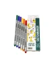 Набор капиллярных ручек SKETCHMARKER Artist fine pen Basic 5 6 цв MPAFP-6BAS5