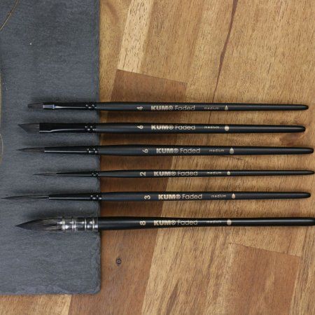 Кисть круглая KUM Faded Round синтетика №4 KUM-5150319