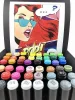Набор маркеров SKETCHMARKER Brush Pop Art style 48 шт + пластиковый бокс MPSMB-48POPART