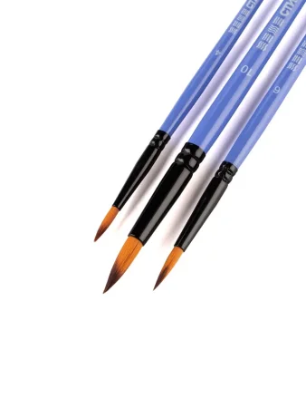 Набор кистей СТИХИЯ 3 шт круглые №4, 6, 10 MPST05003