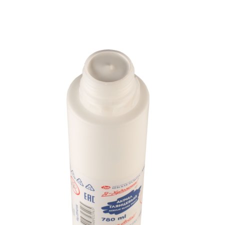 Краска акриловая Я-ХУДОЖНИК! глянцевая, банка 780 мл, 104 Белая NP-229145104