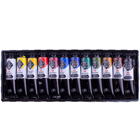 Набор акриловых красок МАСТЕР-КЛАСС 12 шт х 18 мл, картон NP-12341417