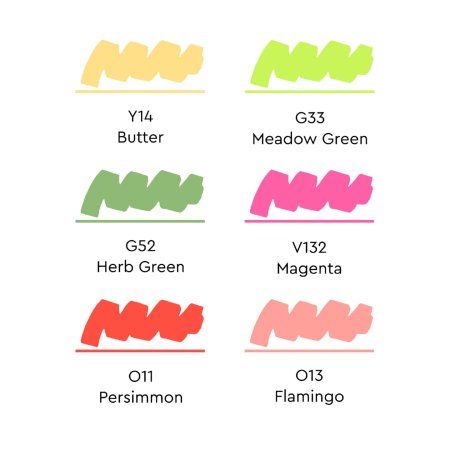 Набор маркеров SKETCHMARKER Basic 2 6 шт + коробка MPSM-6BAS2